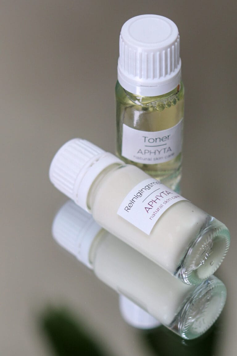 Aphyta melk en toner testers